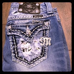 Miss me crop jeans